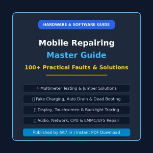 Mobile Repairing Master Guide eBook Cover - hit7.in
